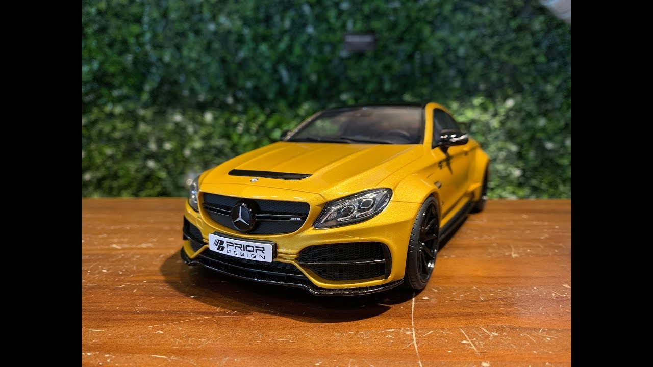 1/18 GT Spirit MercedesAMG CClass C63 Prior Design PD65CC GT235 YouTube