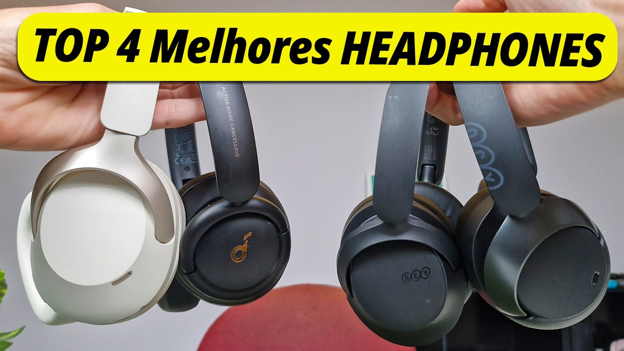 Top 4 Melhores Headphone Bluetooth 2026 - BOM e BARATO