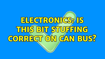 Electronics: Is this bit stuffing correct on CAN Bus?