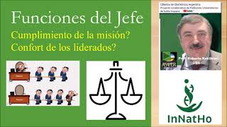 Liderazgo Misiones Y Funciones Del Jefe Tipos De Liderazgo. Prof. Roberto Keklikian