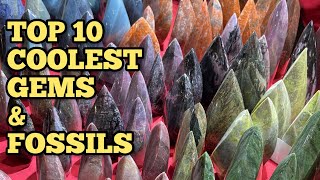Top *10* Coolest Rocks, Fossils and Gems - Syracuse Rock and Gem Show 2022 #shorts