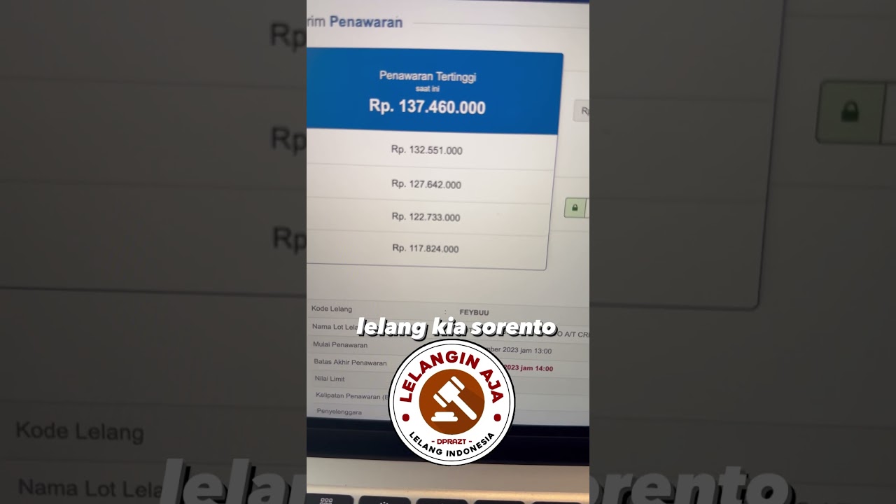 lelang online via lelang.go.id