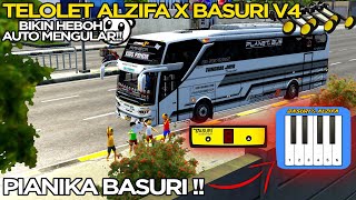 BUS TJ KIDS PANDA🐼 PESONA BASURI ALZIFA X BASURI V3😍