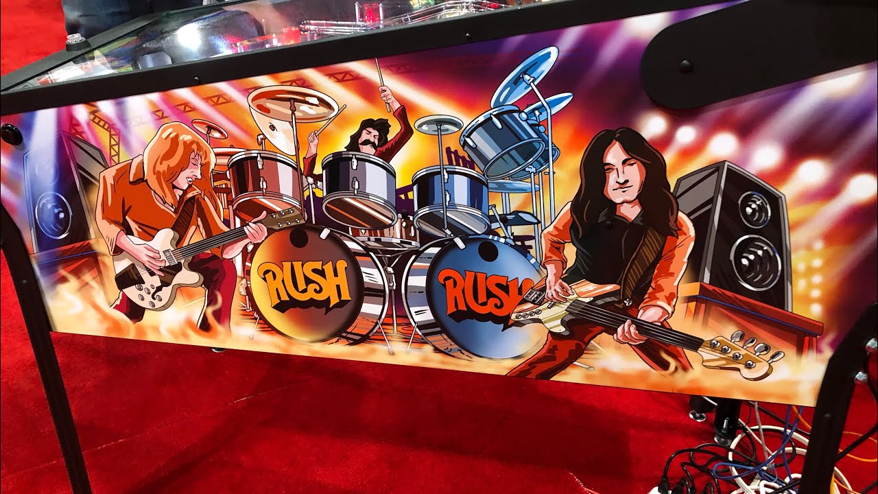 Rush Pinball by Stern Pinball Expo YouTube