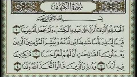 سورة الكهف كاملة بصوت السديس (نور ما بين الجمعتين)