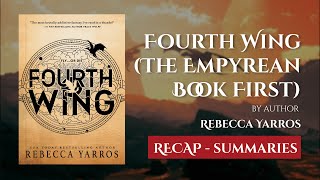 [Episode 6] Fourth Wing (The Empyrean Book 1) by Rebecca Yarros | Summary | Audiobook