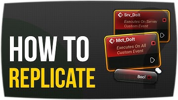 So nutzt du Replication, Multicast/Server Events, RepNotify ► Unreal Engine 5 Tutorial #UE5