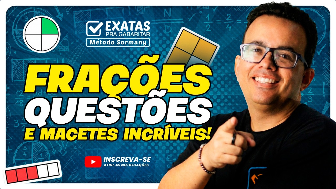 FRAÇÕES: Questões e Macetes Incríveis para Concursos!