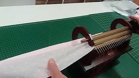 How to use your Princess Smocking Pleater