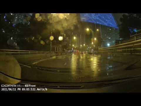 DDPAI X5 PRO Hong Kong 4K Video Test (3) (front cam)