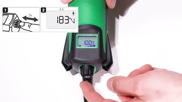 LEISTER TRIAC AT - Tutorial - Checking the supply voltage - PLASTRAL