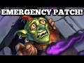 EMERGENCY PATCH IN HEARTHSTONE! What did it fix? Community outrage over Twist removal!