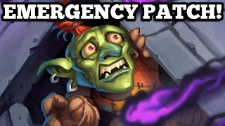 EMERGENCY PATCH IN HEARTHSTONE! What did it fix? Community outrage over Twist removal!