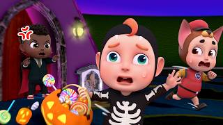trick treat who took candy halloween song kids rosoo nursery
