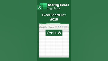 #018 : Excel Shortcut to boost your productivity #shorts
