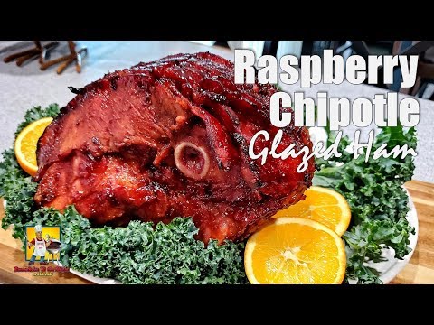 Raspberry Chipotle Glazed Ham | Thanksgiving Recipes