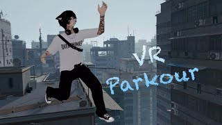 City Rooftop Parkour VR POV screenshot 2
