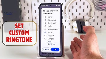 How to Set a Custom Ringtone on Motorola Razr 50
