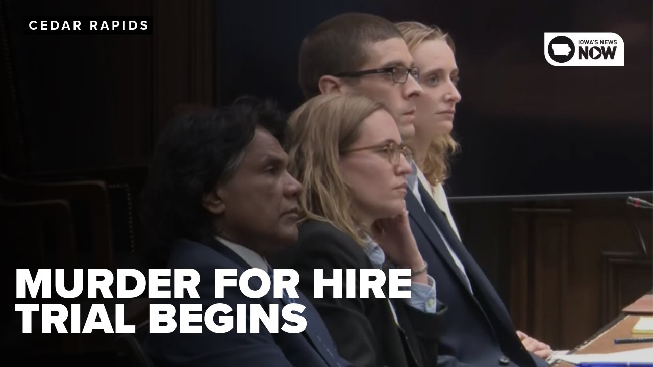 Murder for hire trial begins - YouTube