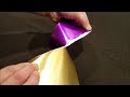 How to tear rinea foiled paper