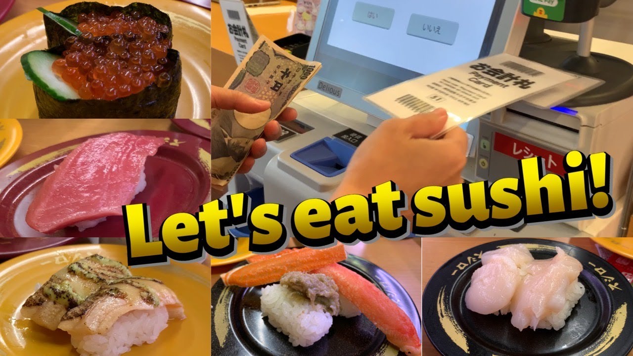 Let's eat sushi! - YouTube
