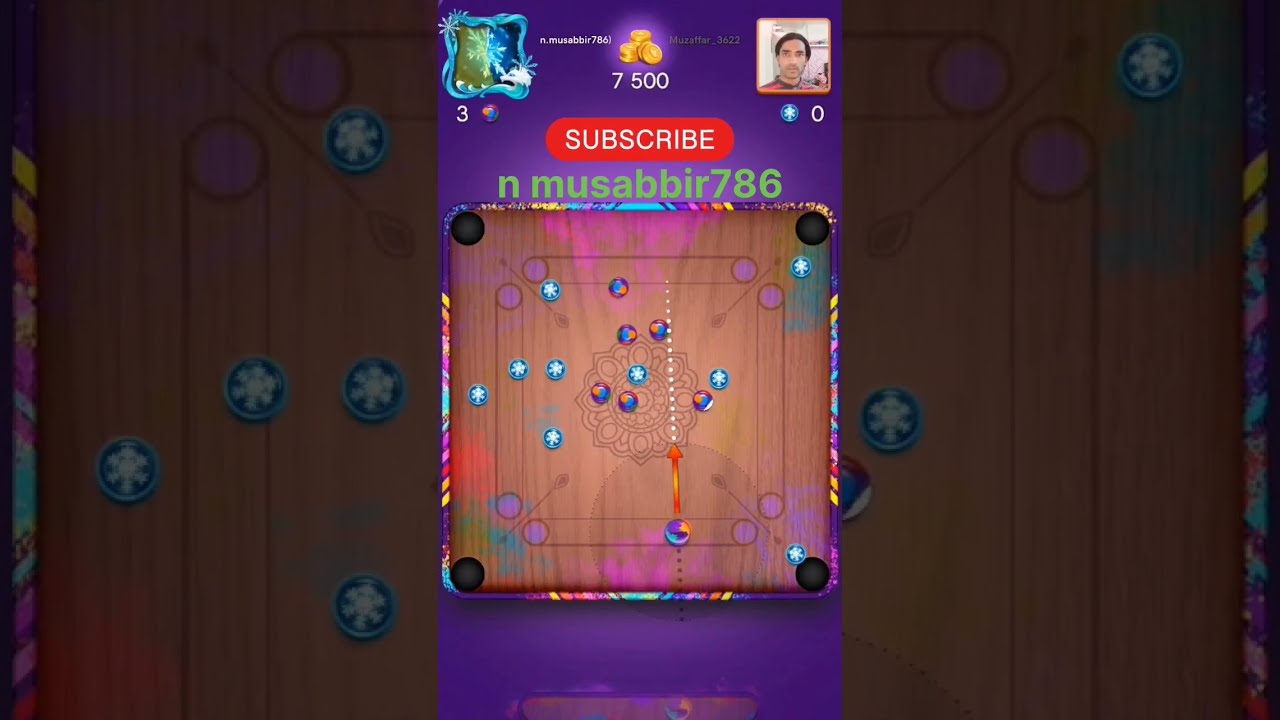 💥color Blitz 😂carrom pool trick shot 💥 