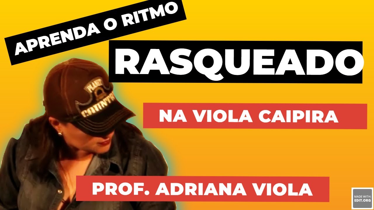 RITMO RASQUEADO NA VIOLA