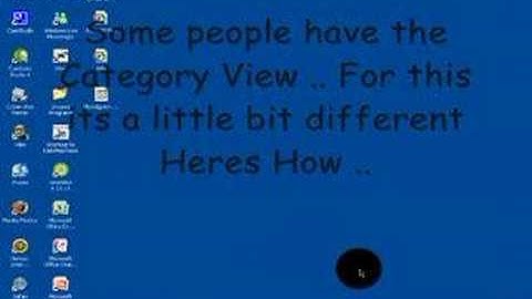 How To Change The Cursor In Windows XP