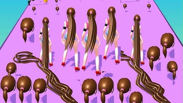 Hair Rush All 🔮🧲Levels Gameplay Walkthrough Android, iOS MK4-7OP