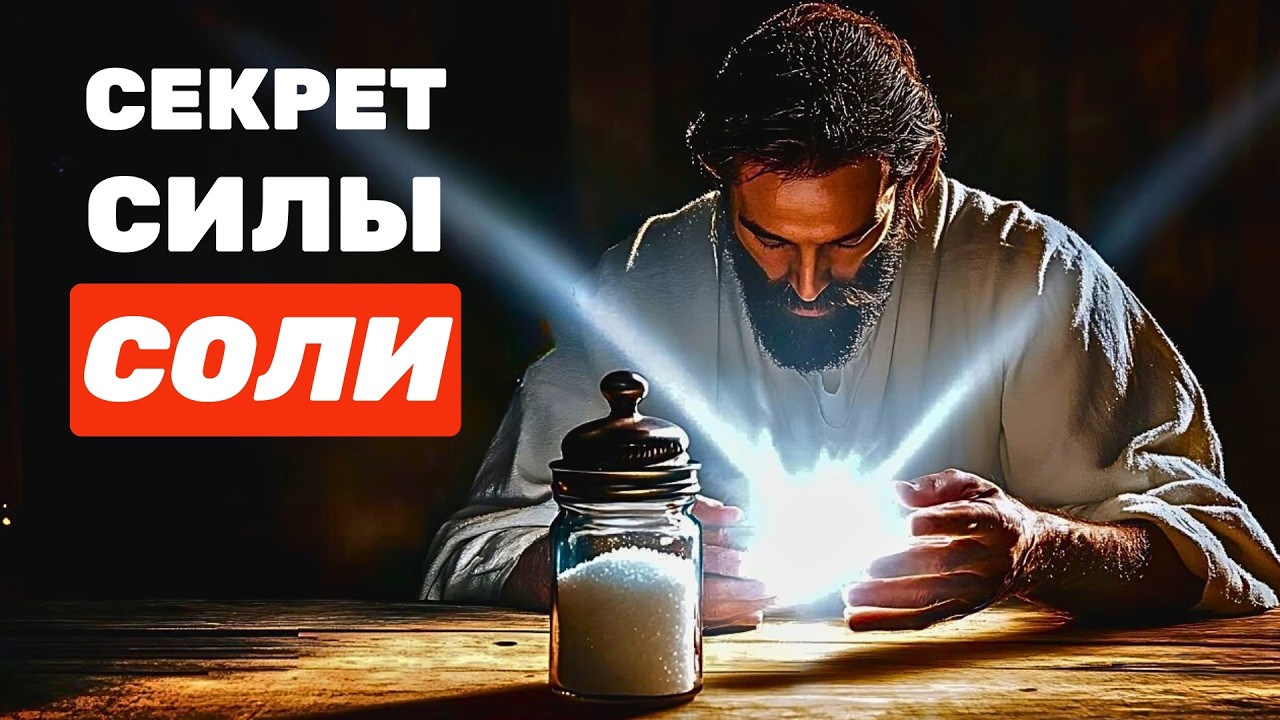 ПОТЕРЯ СОЛИ = ПОТЕРЯ СЕБЯ — Библейский код нервной системы