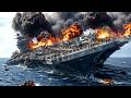 13 minutes ago! A Chinese warship launched 170 missiles at a U.S. aircraft carrier.