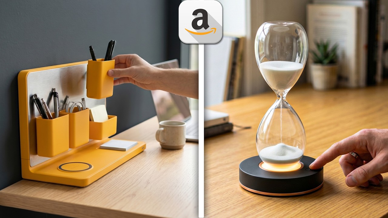 52 Amazon Home Office Essentials That Will Upgrade Your Setup - YouTube