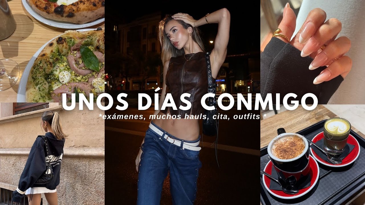 UNOS DÍAS EN MI VIDA VLOG | exámenes, muchos hauls, cita, outfits...