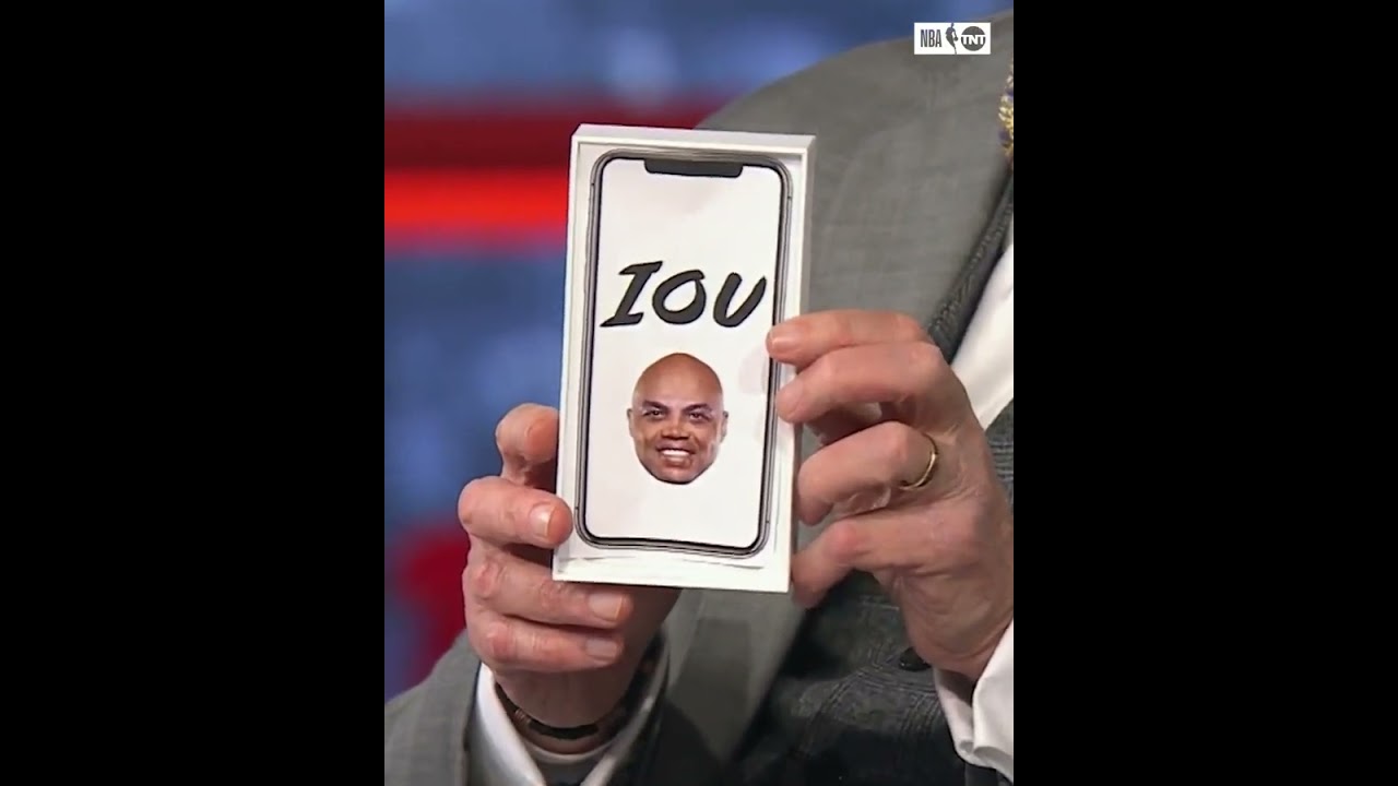 Chuck’s IOU 📱🤣 