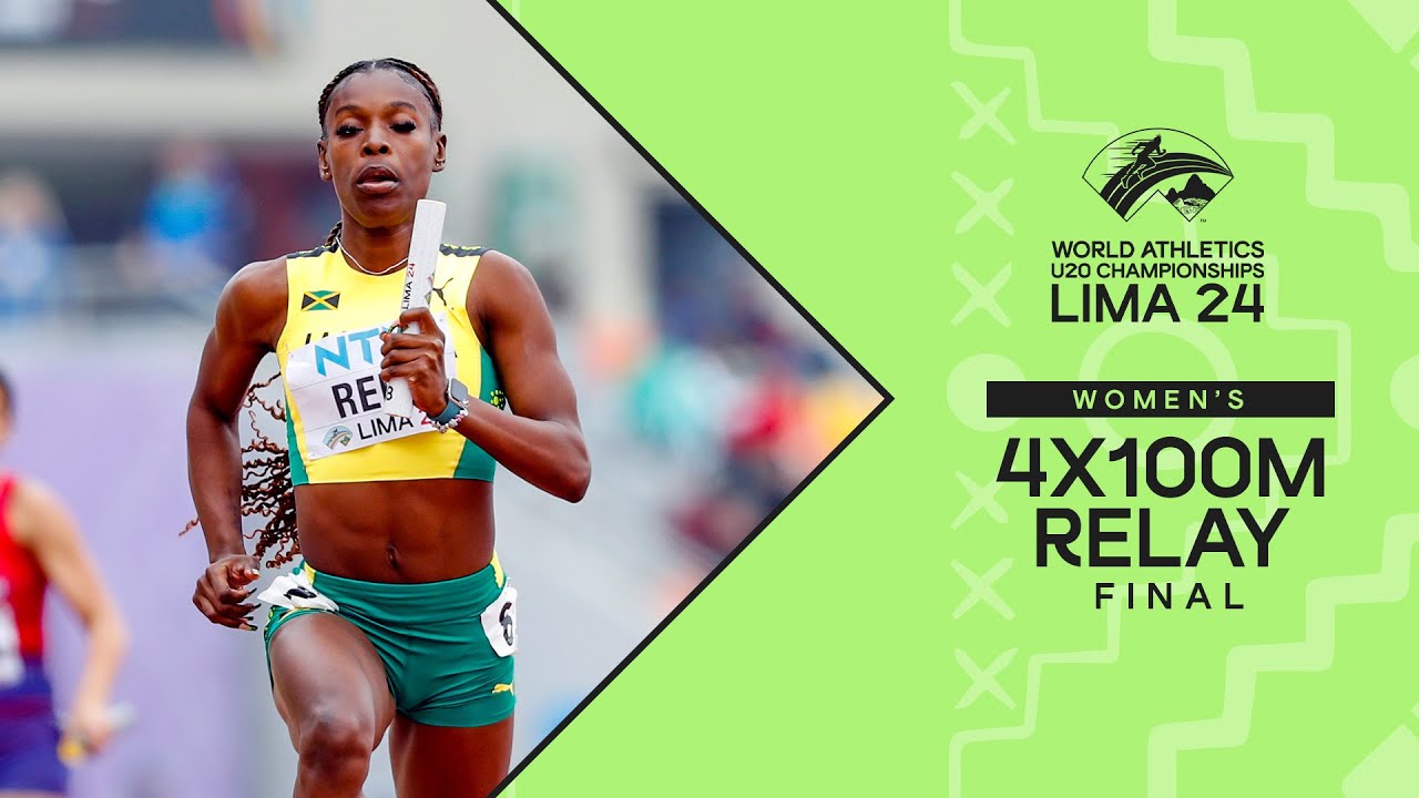 Alana Reid brings Jamaica's 4x100m team home in heats | World