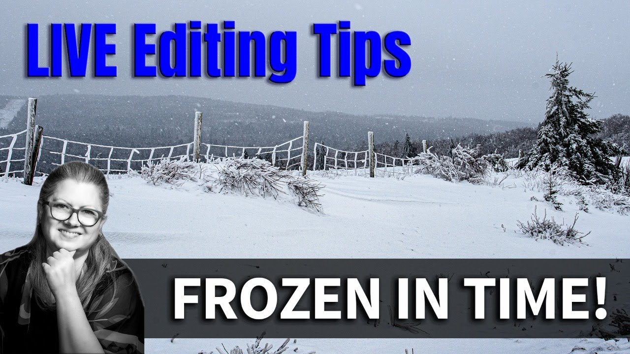 Learn How to Edit FROZEN Photos - LIVE Photo Editing - YouTube