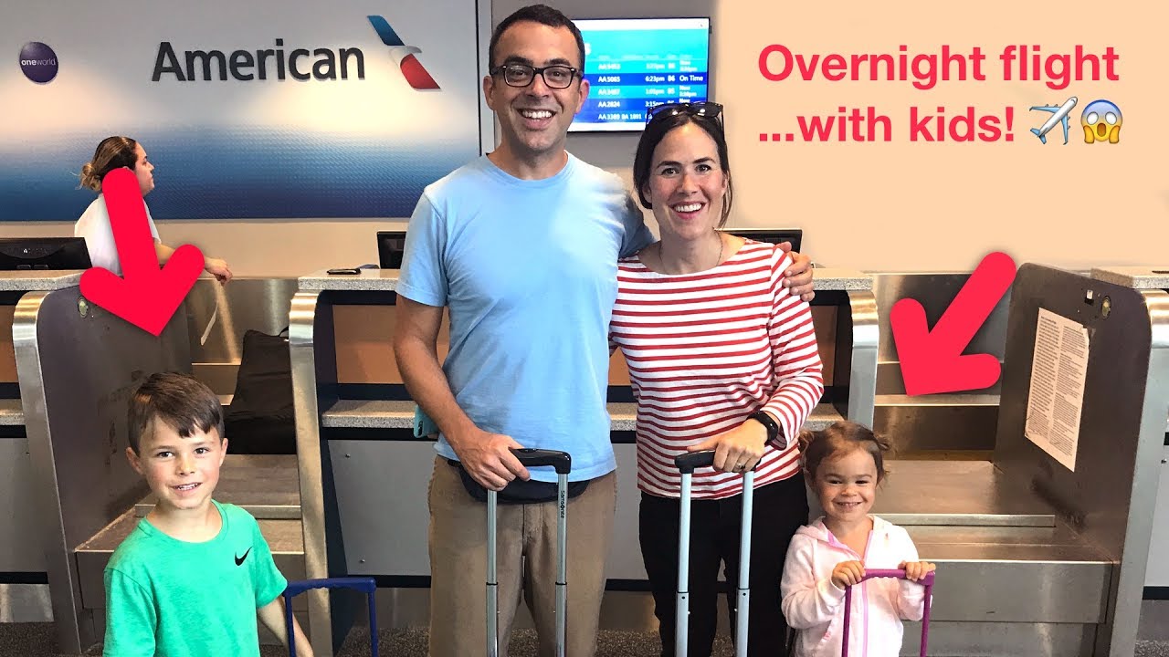 healing touch Overnight flight... with kids! ✈️ 👫 😱