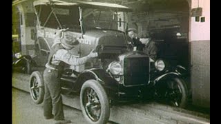 Ford Assembly and Manufacturing at Detroit, Michigan early 1900s