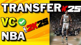 Transfer VC From NBA 2K24 To NBA 2K25