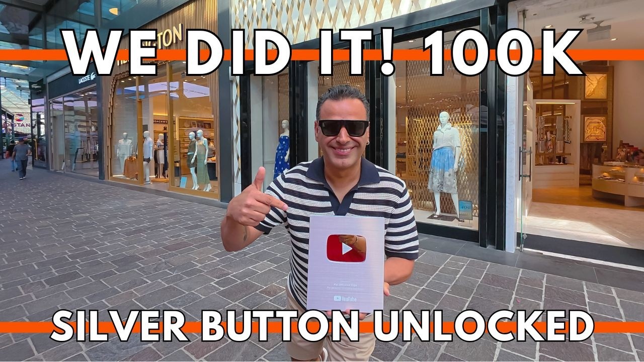 YouTube Silver Play Button Reveal - Epic 100K Milestone