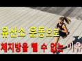 유산소 운동 이렇게 하면 체지방 안 빠집니다