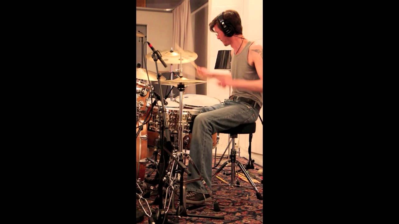 Andy's recording a rock part