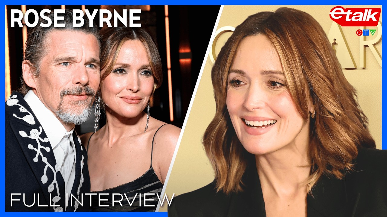 Rose Byrne reveals advice from Ethan Hawke at Oscar Nominees Luncheon | Interview
