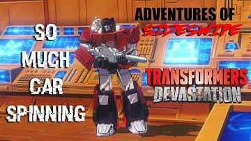 Transformers Devastation Sideswipe vs Constructicons