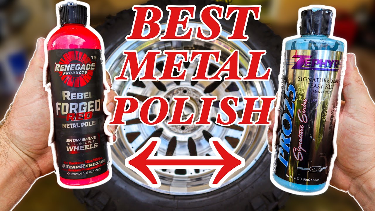 The BEST Metal Hand Polish  Zephyr Pro 25 vs Renegade Rebel Red