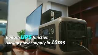 ALLPOWERS Estación de energía portátil R600, batería LiFeP04 de 299W