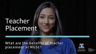 What are the benefits of teacher placement at MGSE