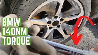 BMW 5 Series F10 / F11 Tire Lug Nut Torque