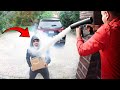 These Porch Pirates Messed With The Wrong Homeowners 