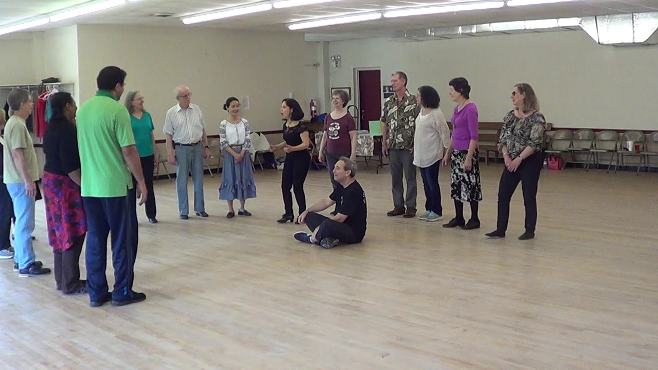 BRAZILLIAN Birthday Send Off at 2018 Knoxville Tennessee Folk Dance Weekend with Ira Weisburd